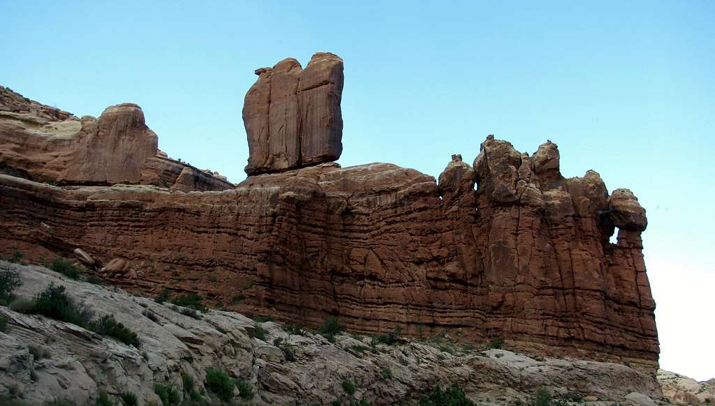 Cool rock formation ...