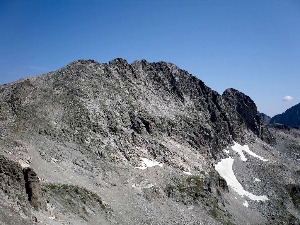 Gourgs Blancs south face