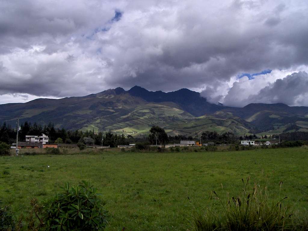 A view of the Rumiñahui
