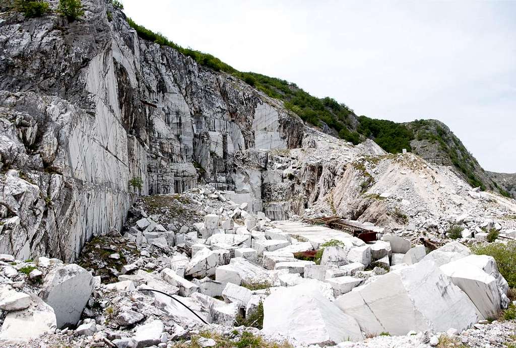 Marble quarry