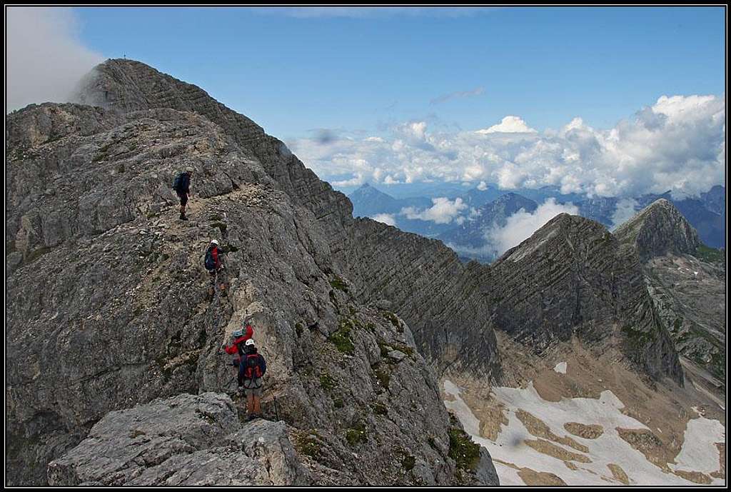 Kanin summit ridge