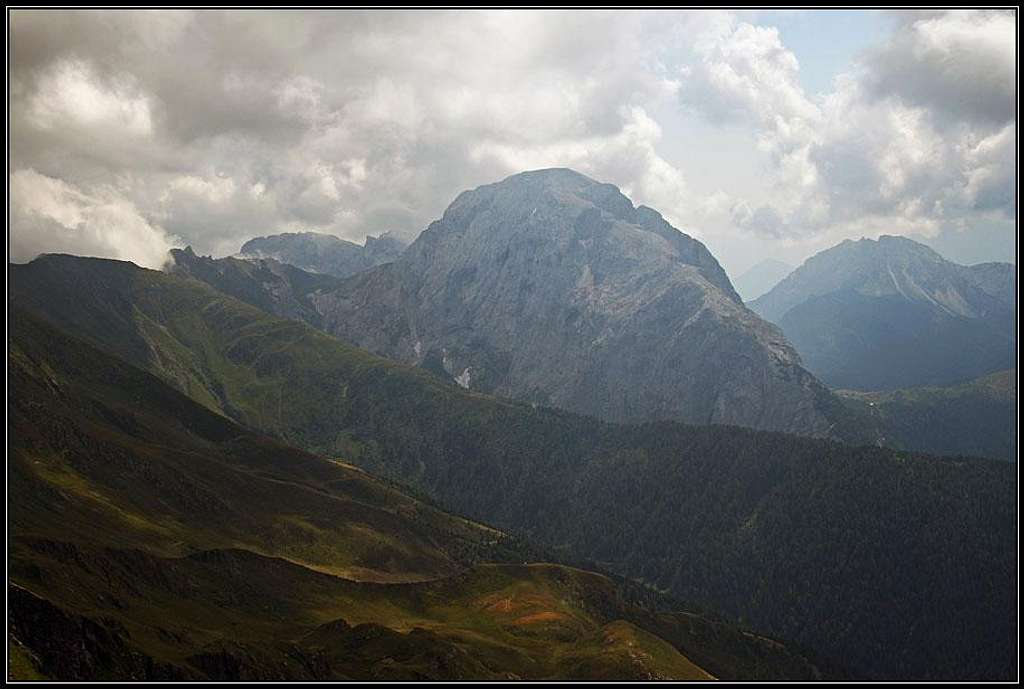 Monte Peralba / Hocweißstein from Hochspitz / Monte Vancomun