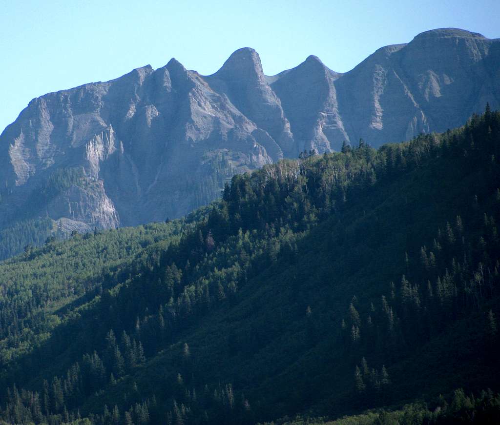 Eastern Sneffels Range Peak