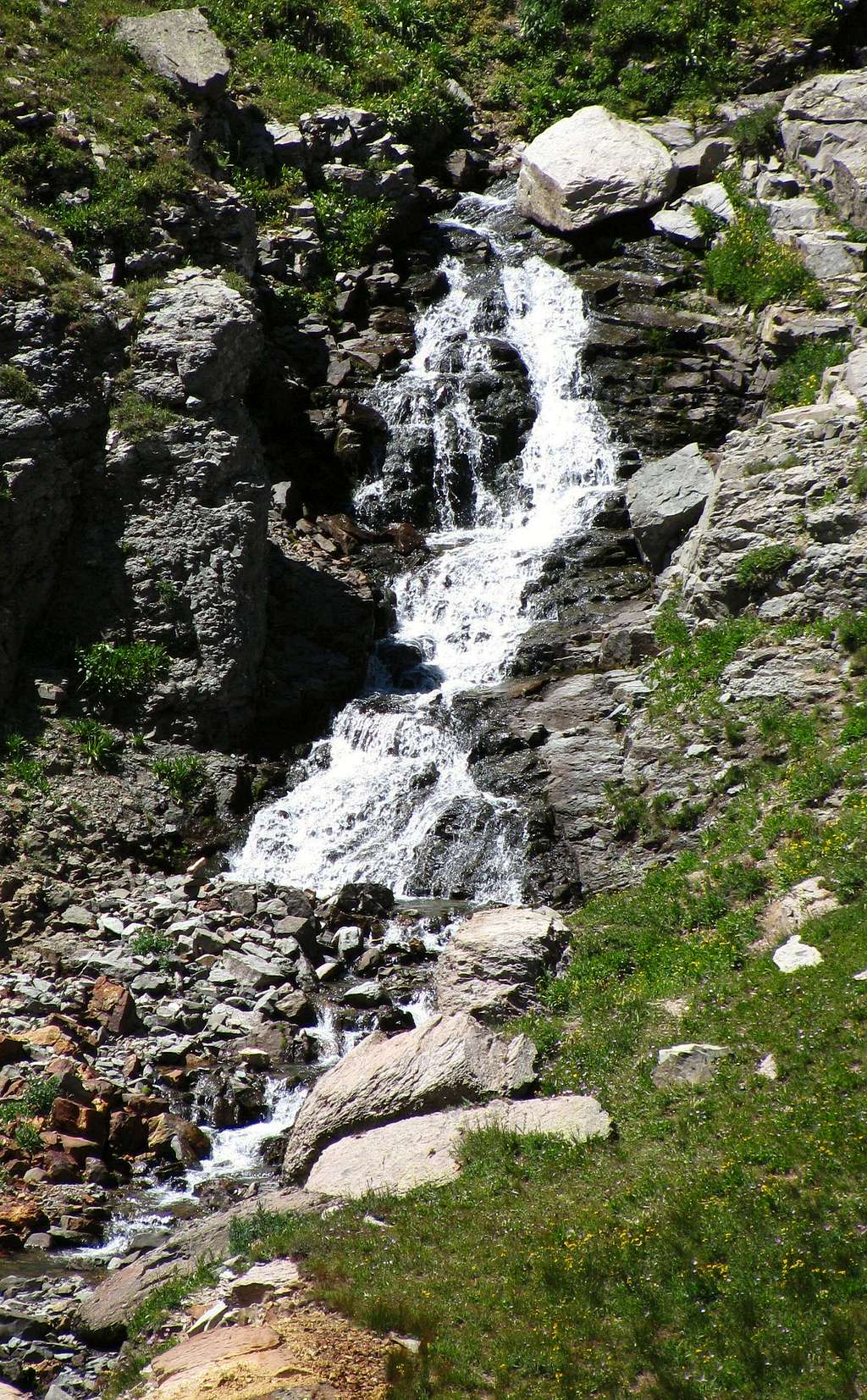 Yankee Boy Basin waterfall