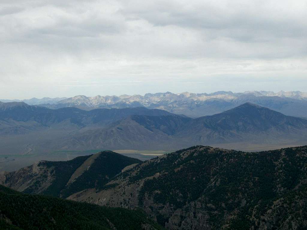 The Lost River Range from Diamond