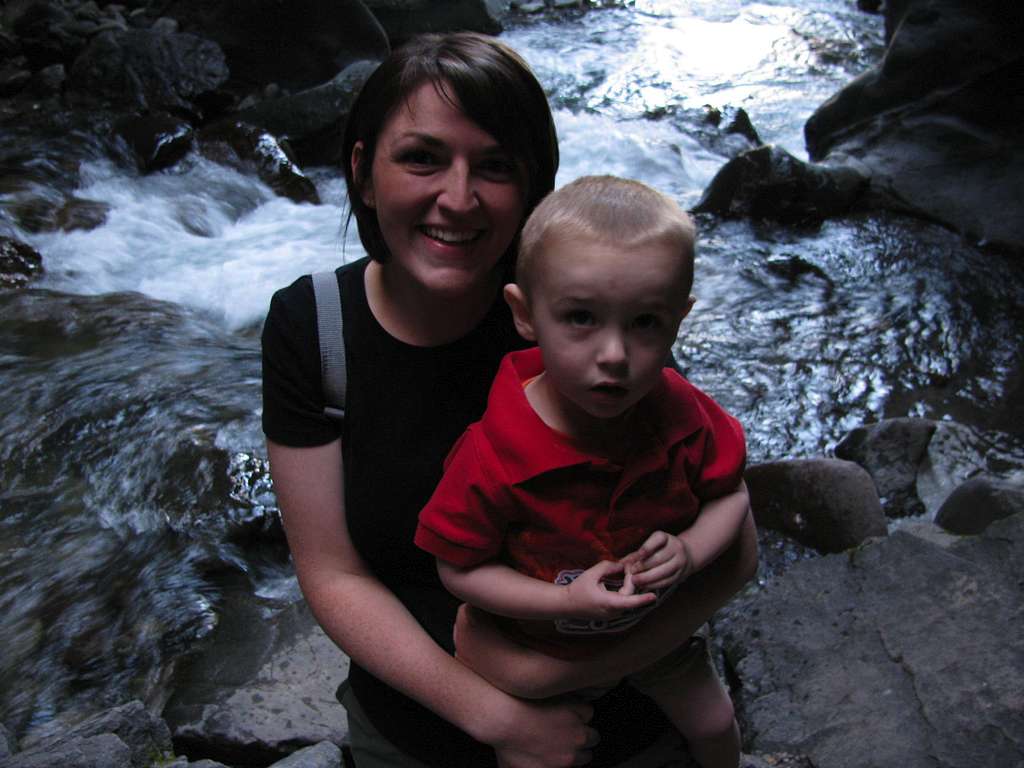 Liz & Matthew at Box Canyon Falls