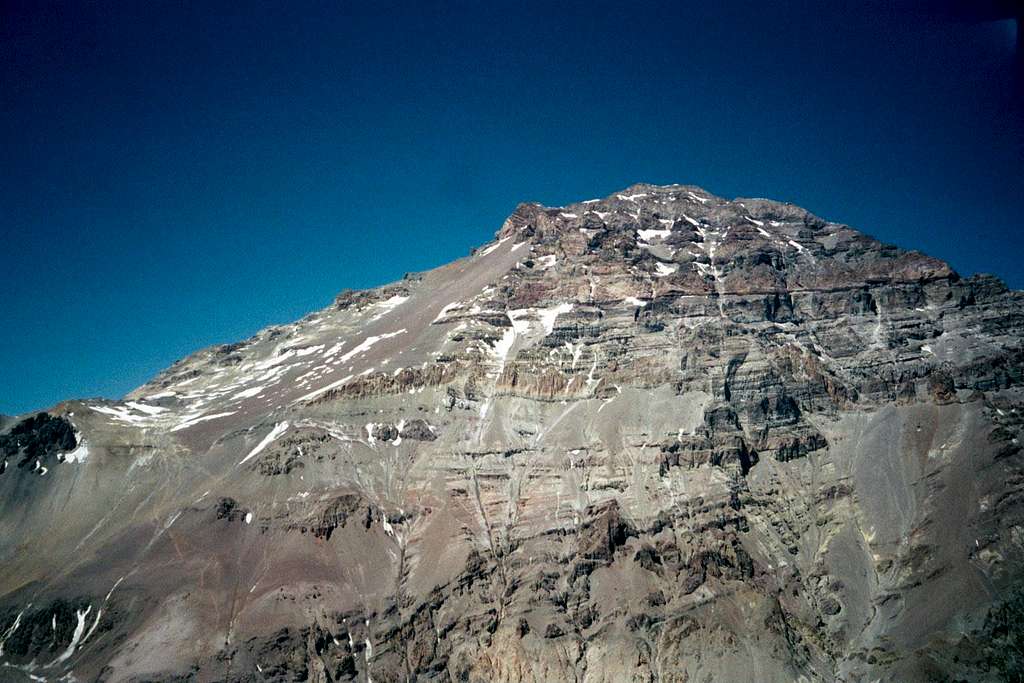 Aconcagua Summit from Bonete