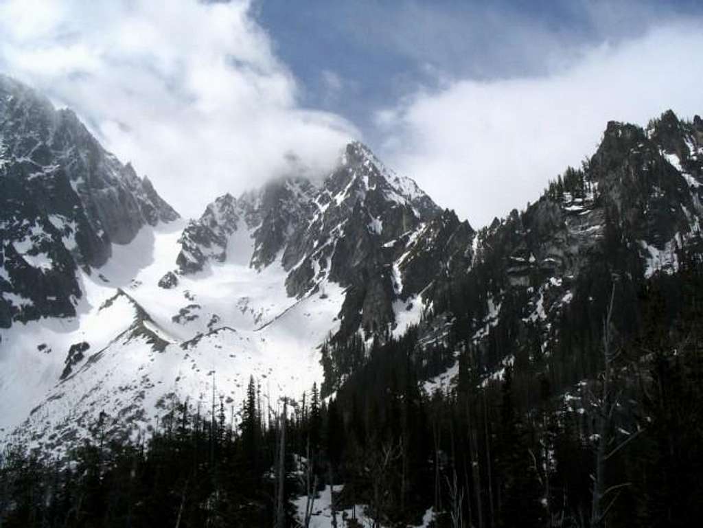 Colchuck Peak as seen from...