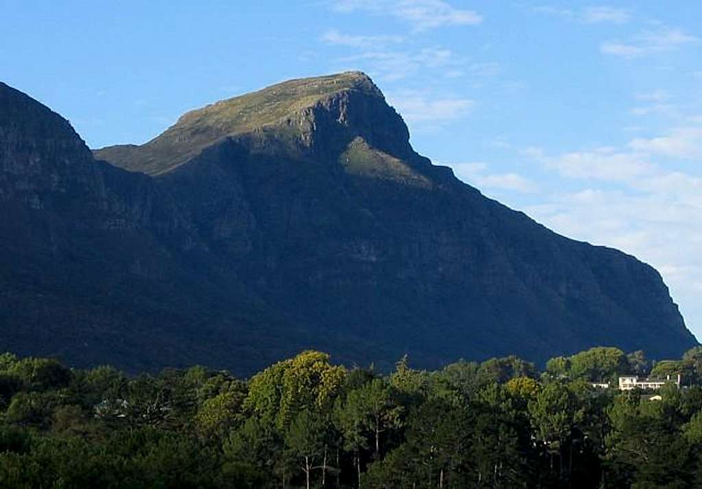 Devil's Peak from the south,...