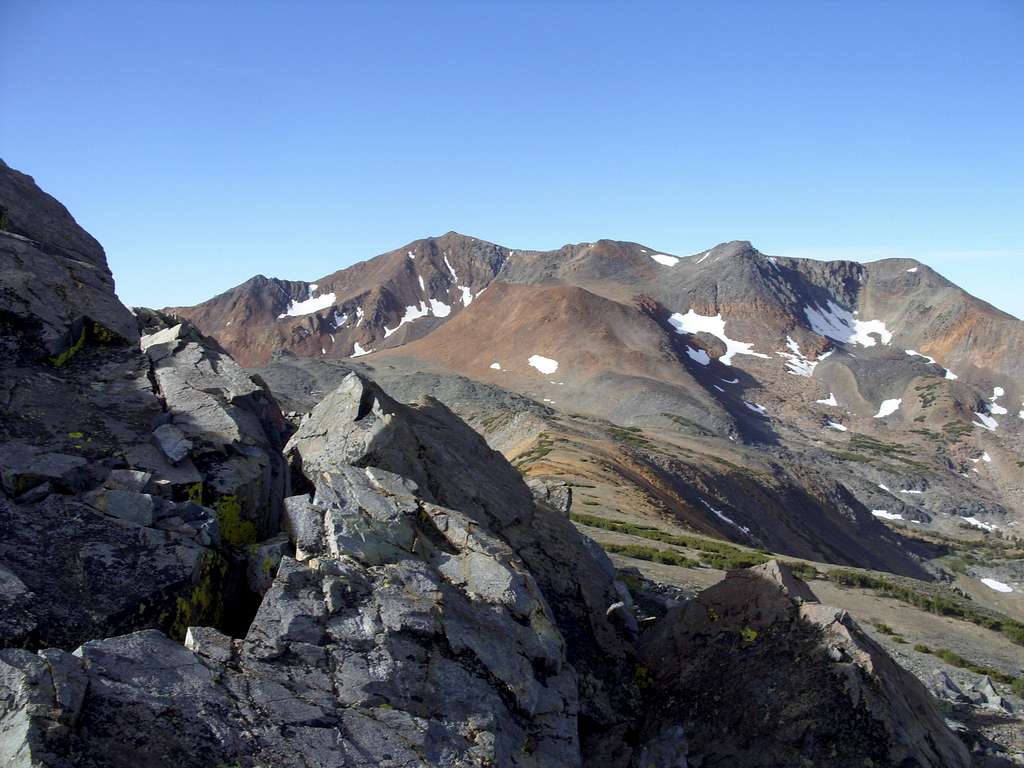 Excelsior Mountain seen from Peak 11568