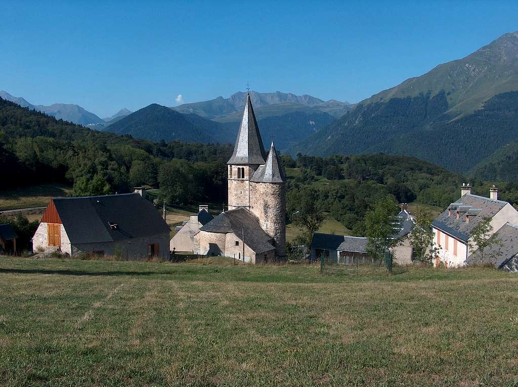 The village of Lançon