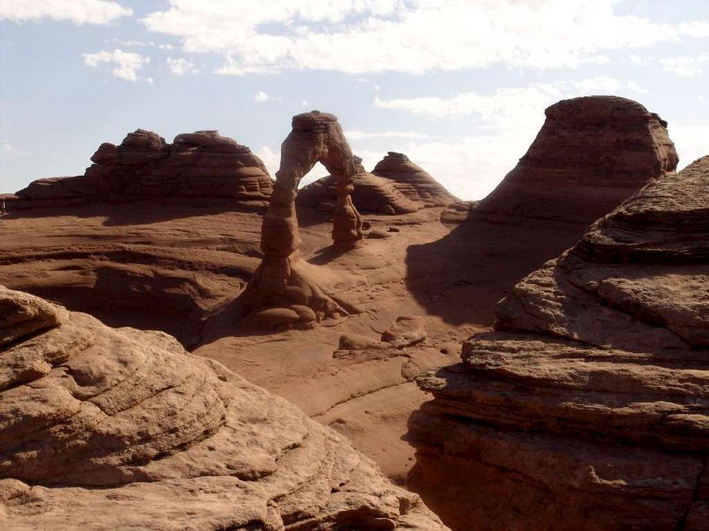 Delicate Arch from the south