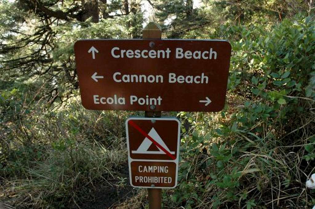 Crescent Beach sign