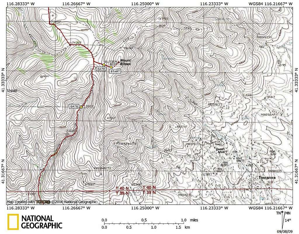 McCann Creek Mountain access route (4/5)