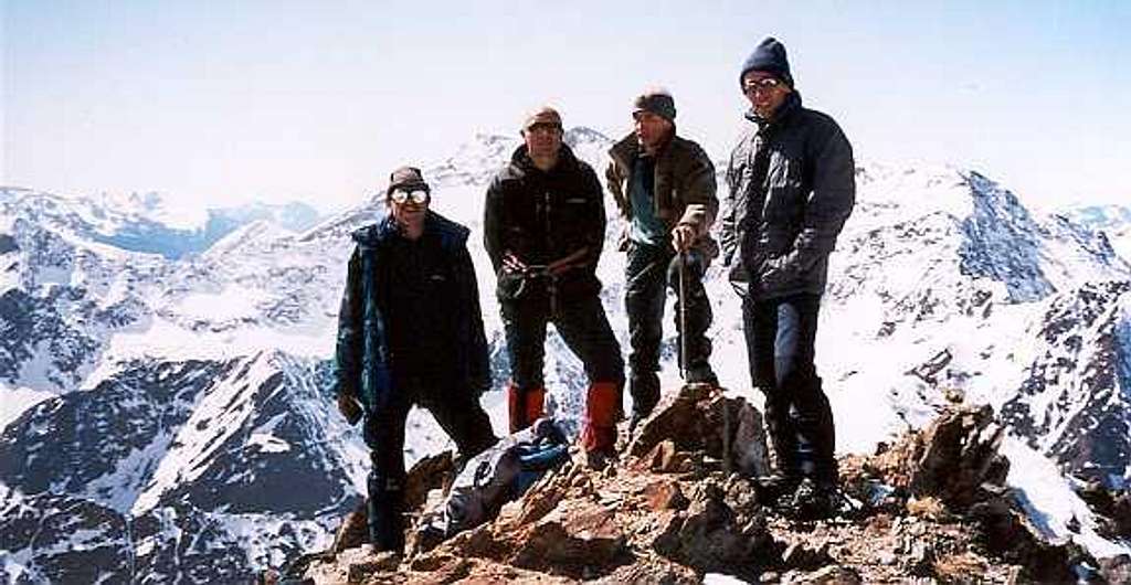 At the summit of the Hourgade