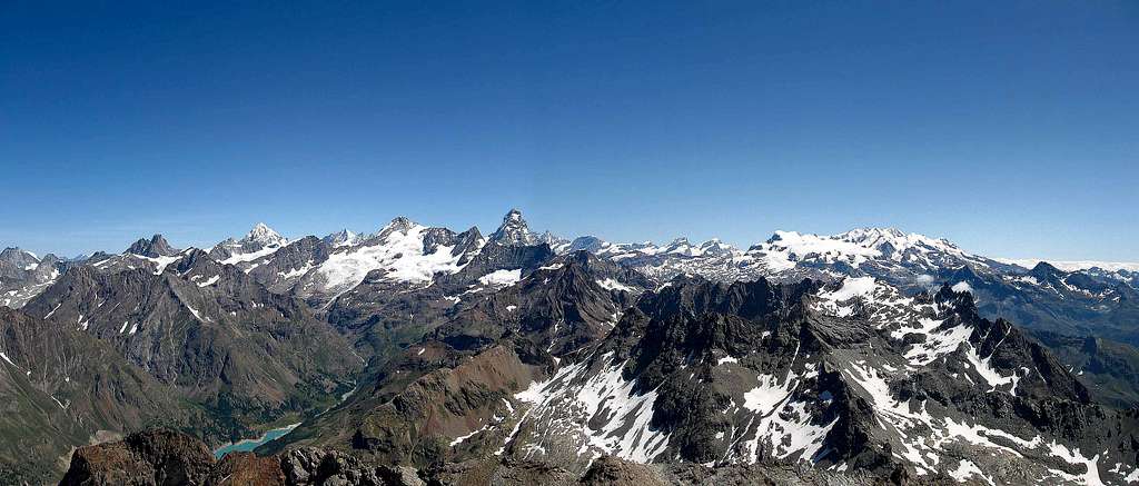 Matterhorn and Monte Rosa