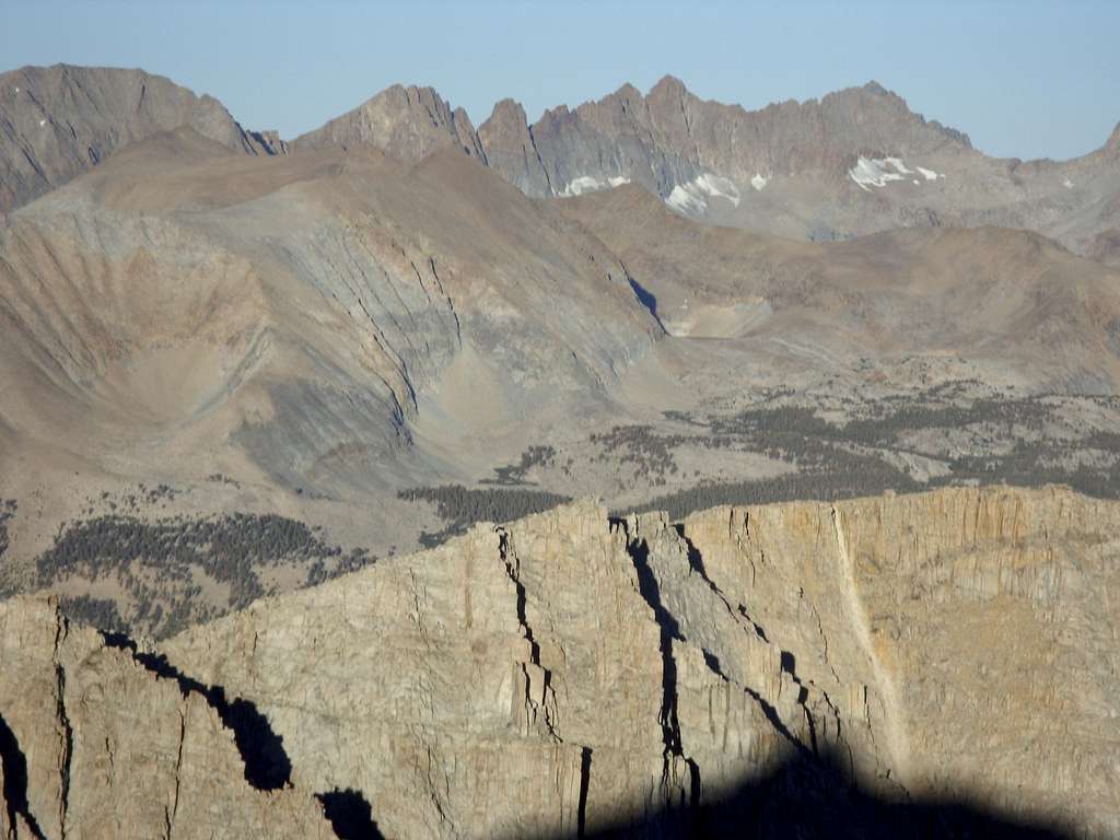 Red Kaweah from Mount Whitney