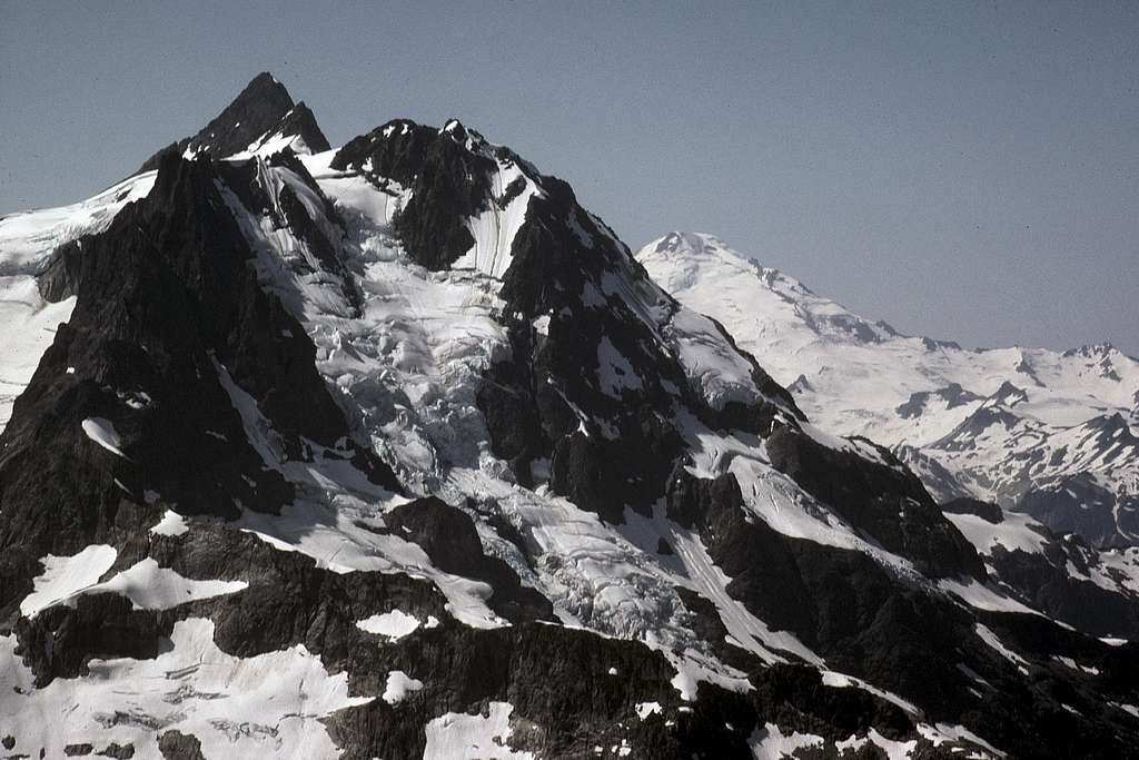 Mount Shuksan and Mount Baker