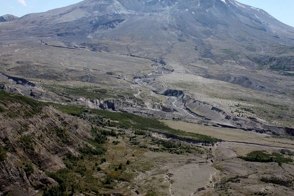 A view of the Pumice Plain