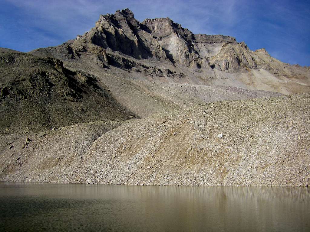 Gilpin Peak over Wright's Lake