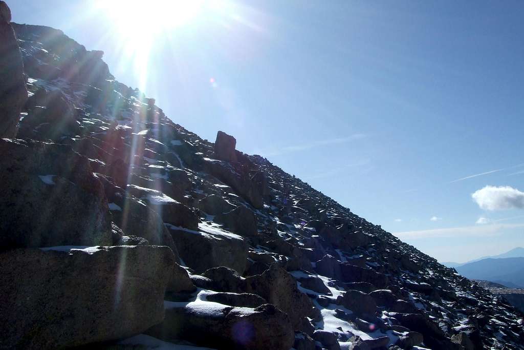 Summit of Mt. Evans...sort of...