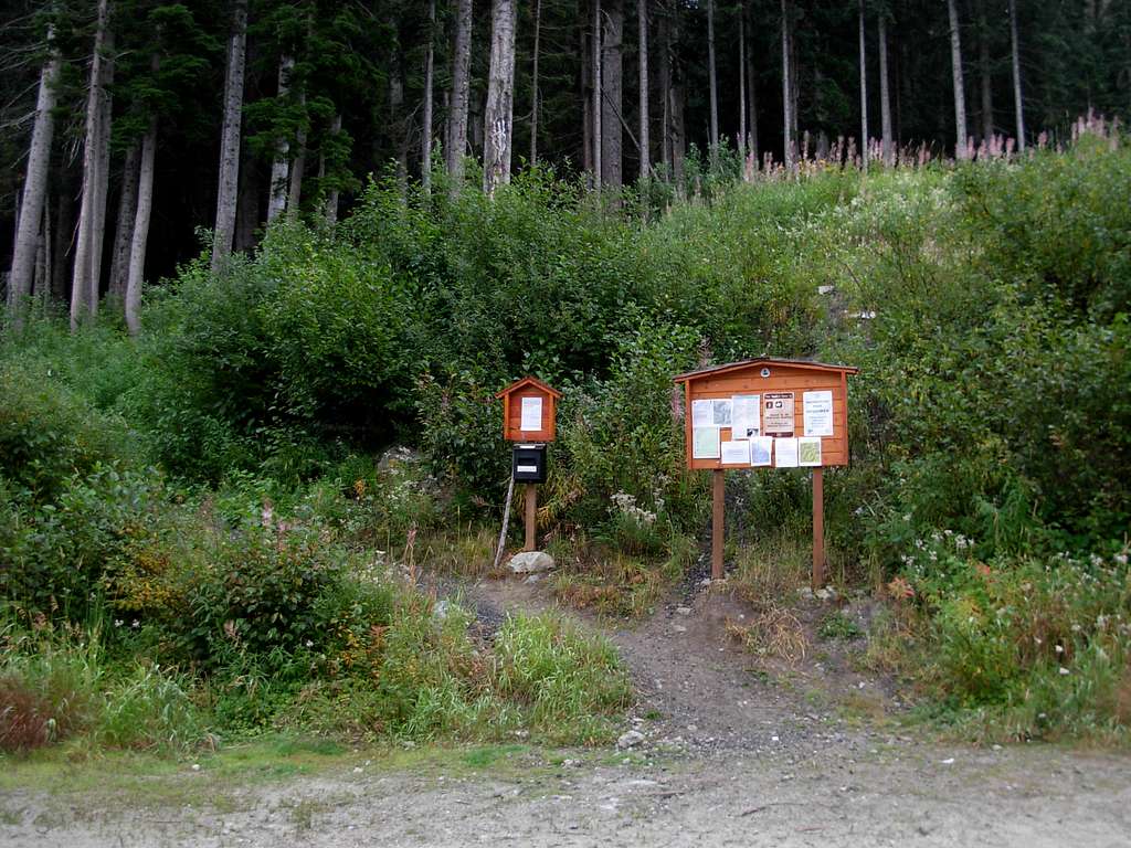 PCT Trailhead - Stevens Pass