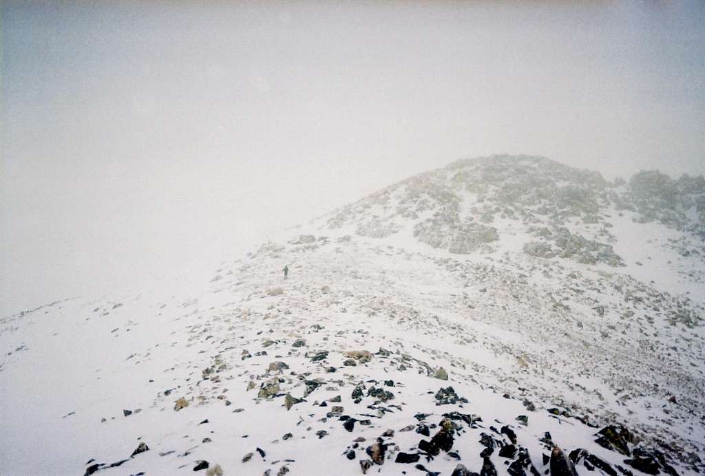 East Ridge near the Summit