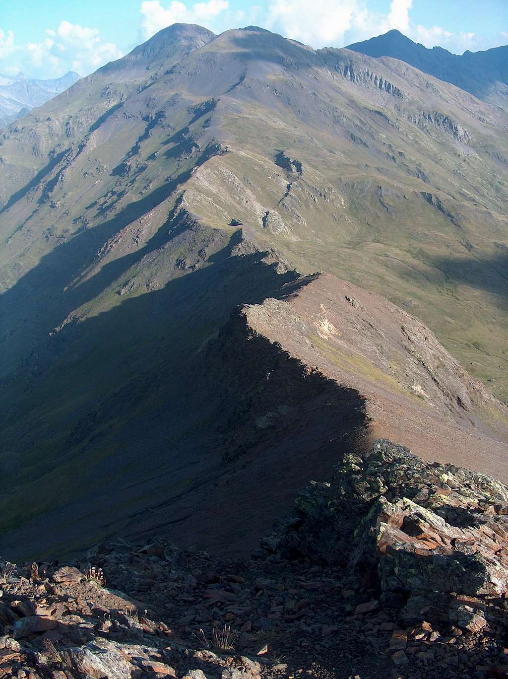 From Pico d'Ordiceto, West ridge