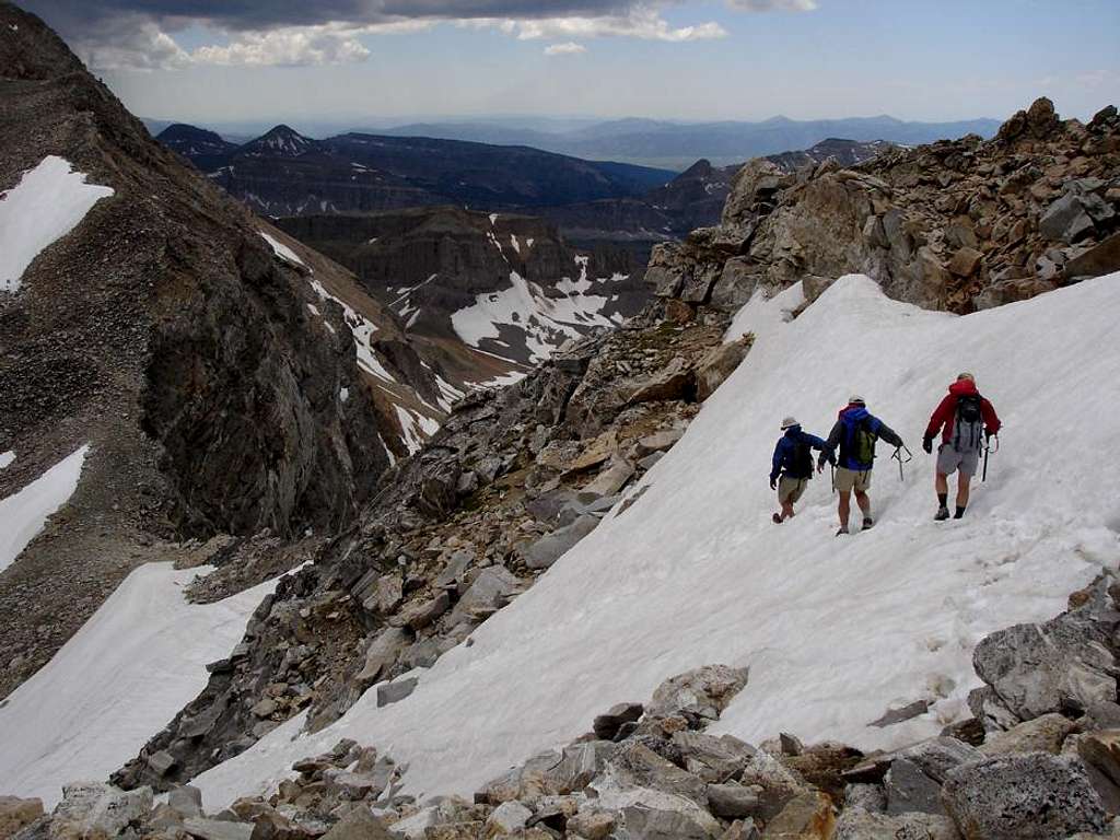 Snow Field, Middle Teton