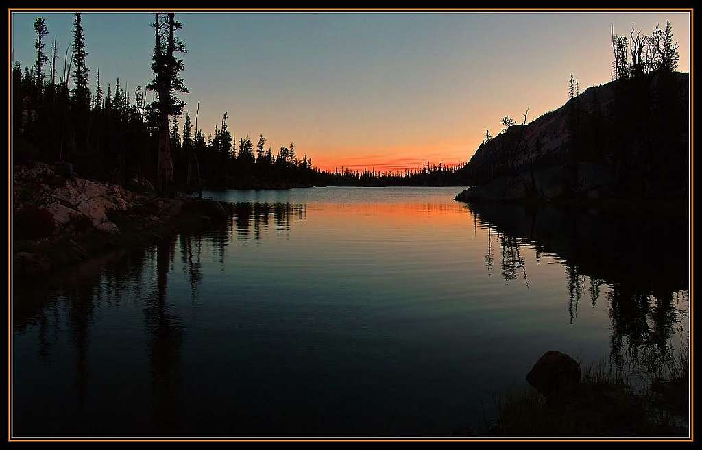 Imogene Lake Sunrise