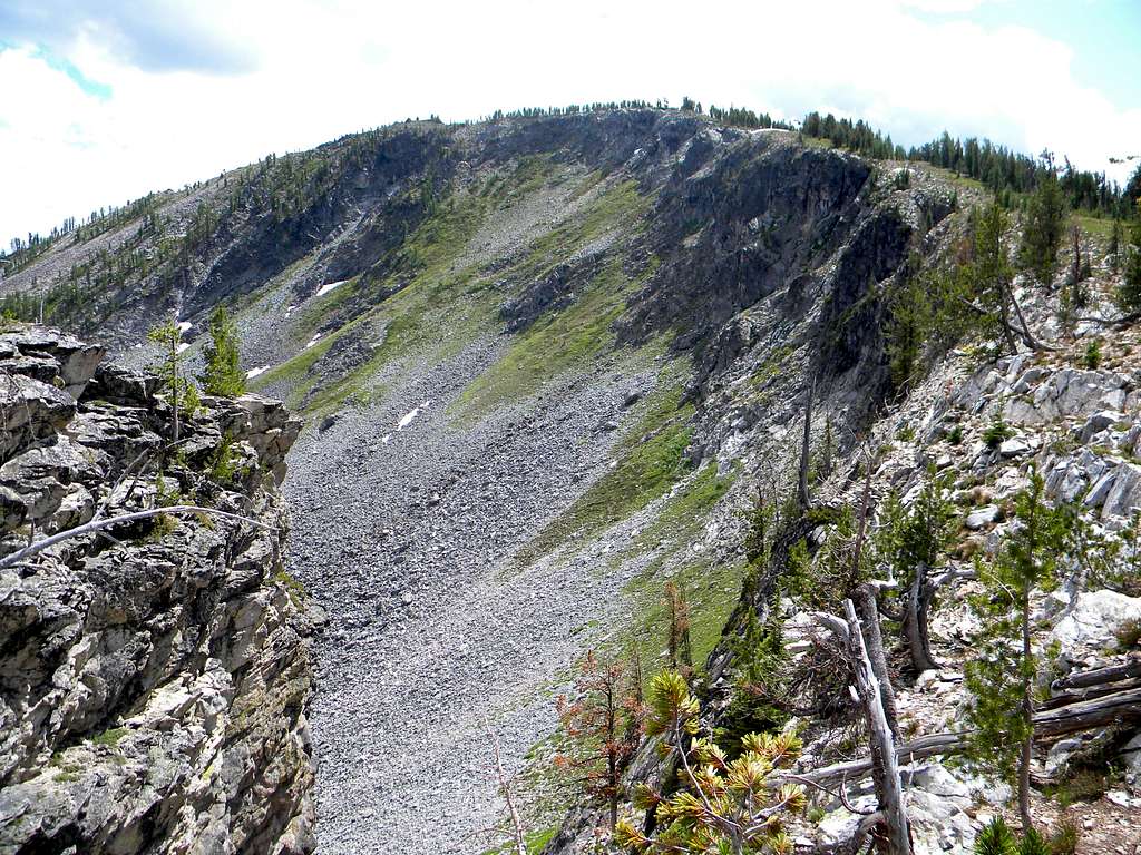 North Face of Salmon Mountain