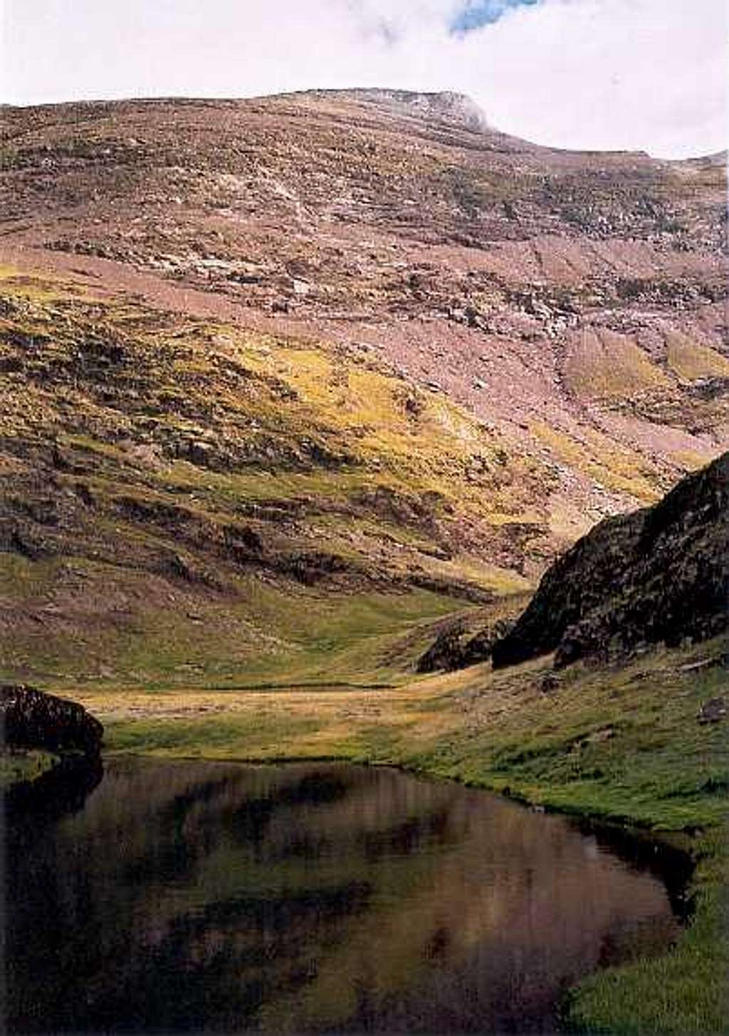 Barleto lakes, south slope the Suelsa