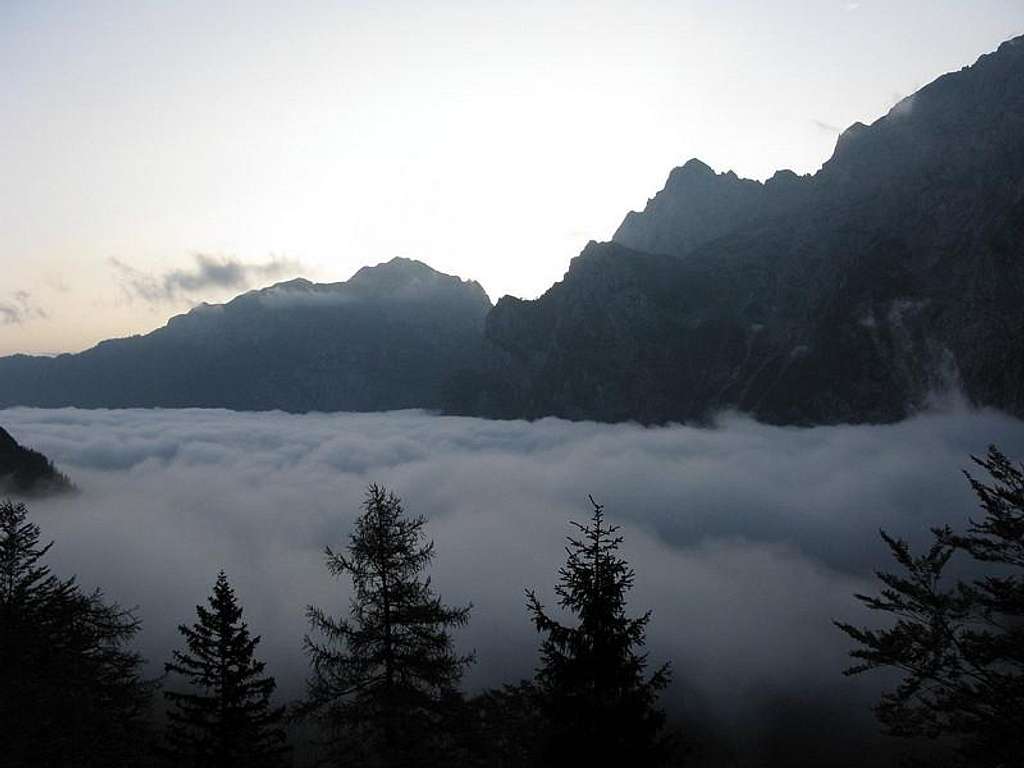 Sunrise at Kamnik-Savinja Alps