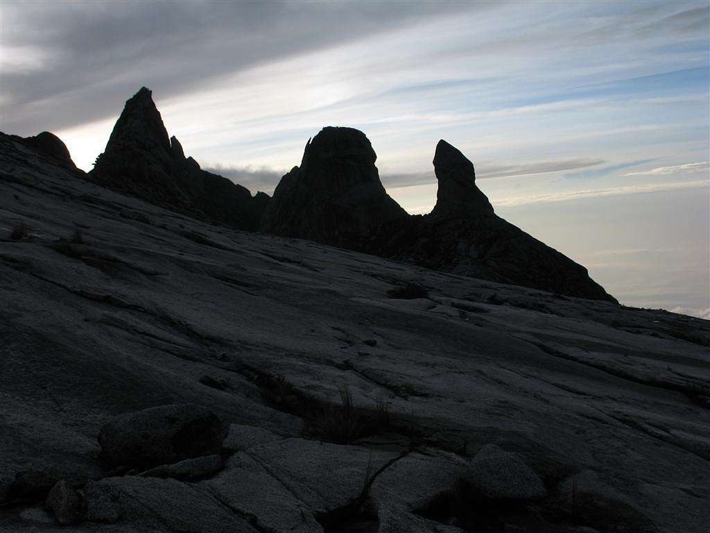 summit of mount Kinabalu, 09/13/2009