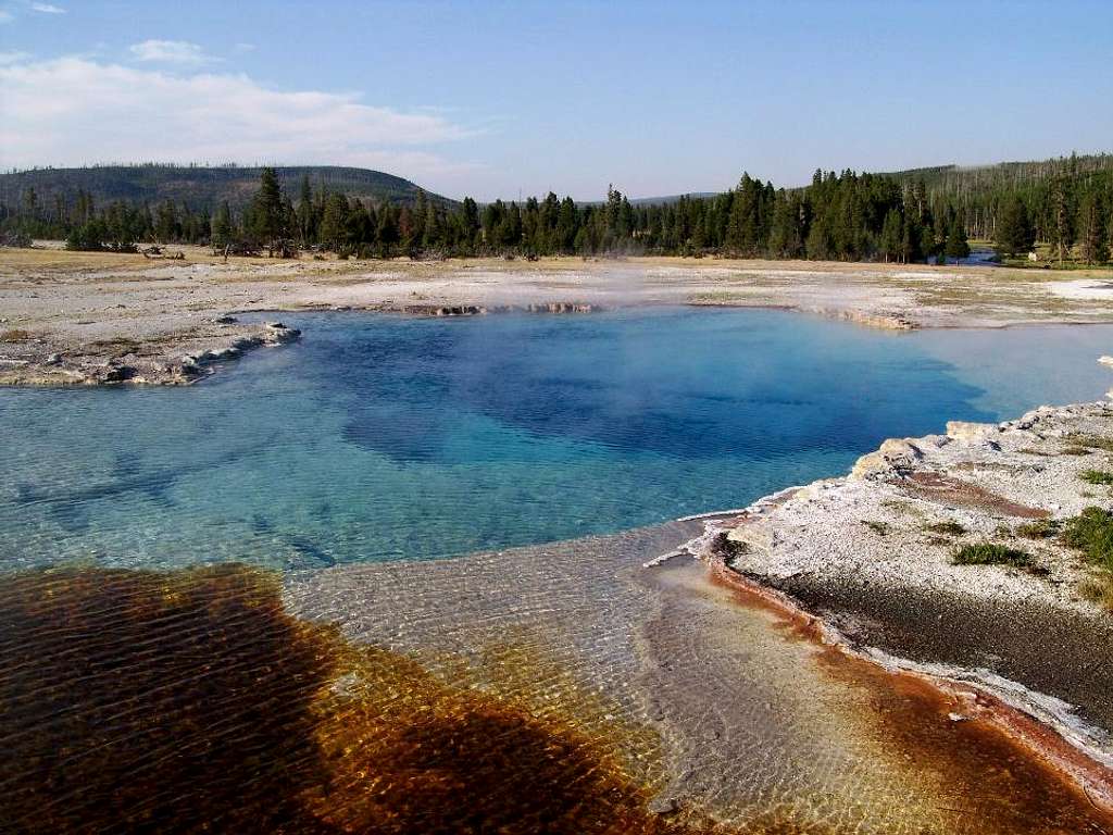 Yellowstone Blue Pot 