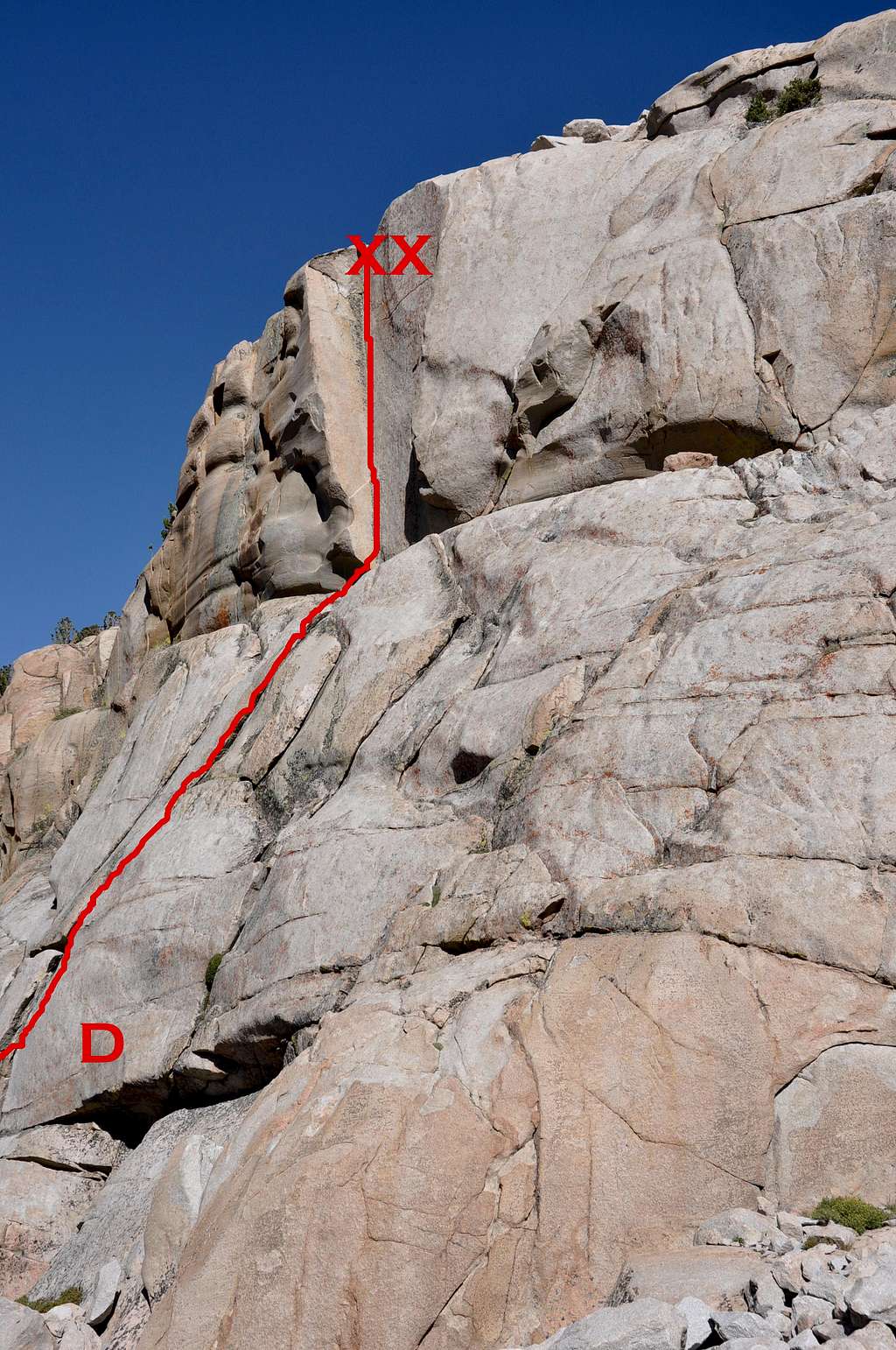 The Dihedral, 10a on the lower formation