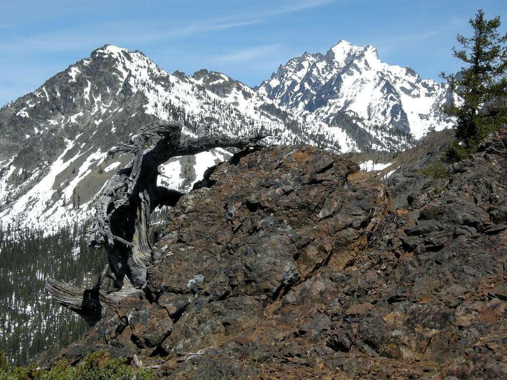 Climbing the South Ridge of Judi's