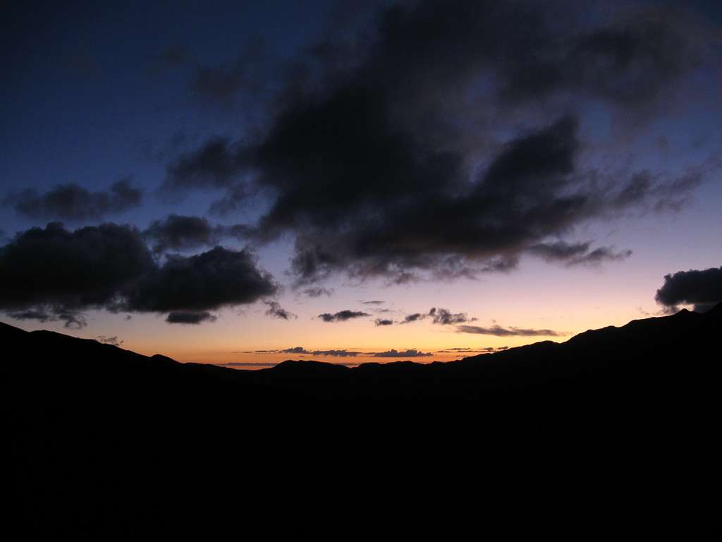 Sunrise on Kelso Ridge