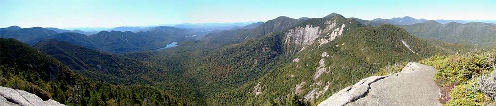 The west view from Mt. Gothics