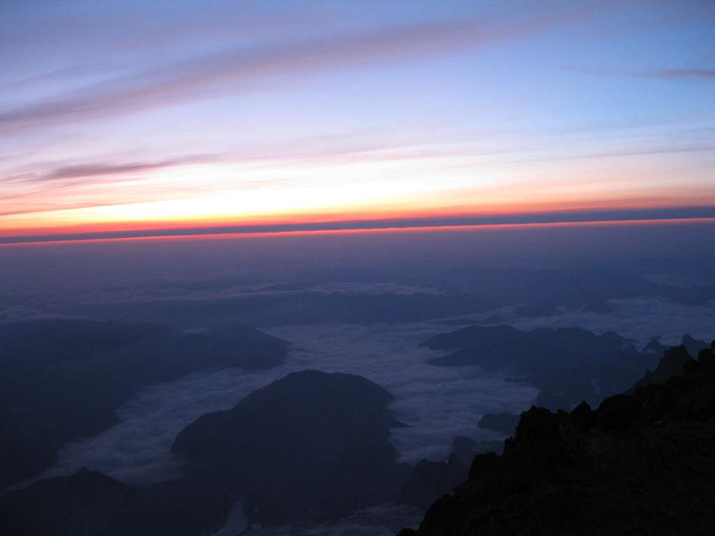 Mt Rainier Sunrise