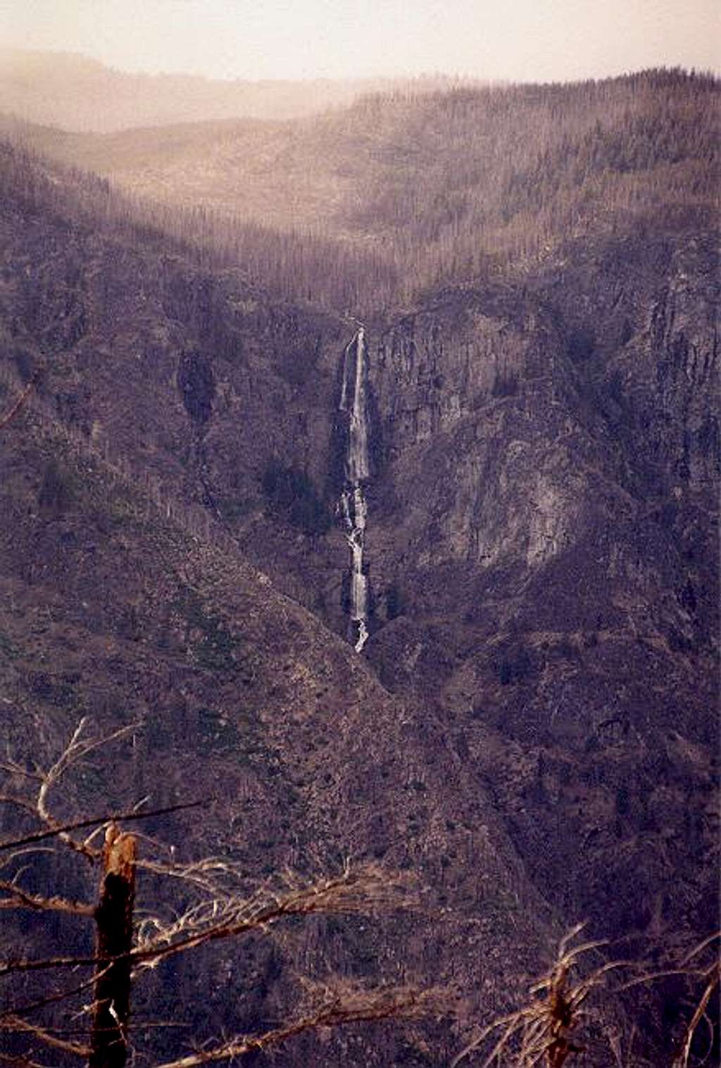 Drury Falls from the west...