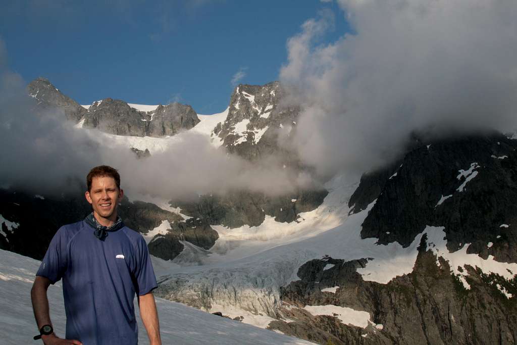 me with Mt. Shuksan in background
