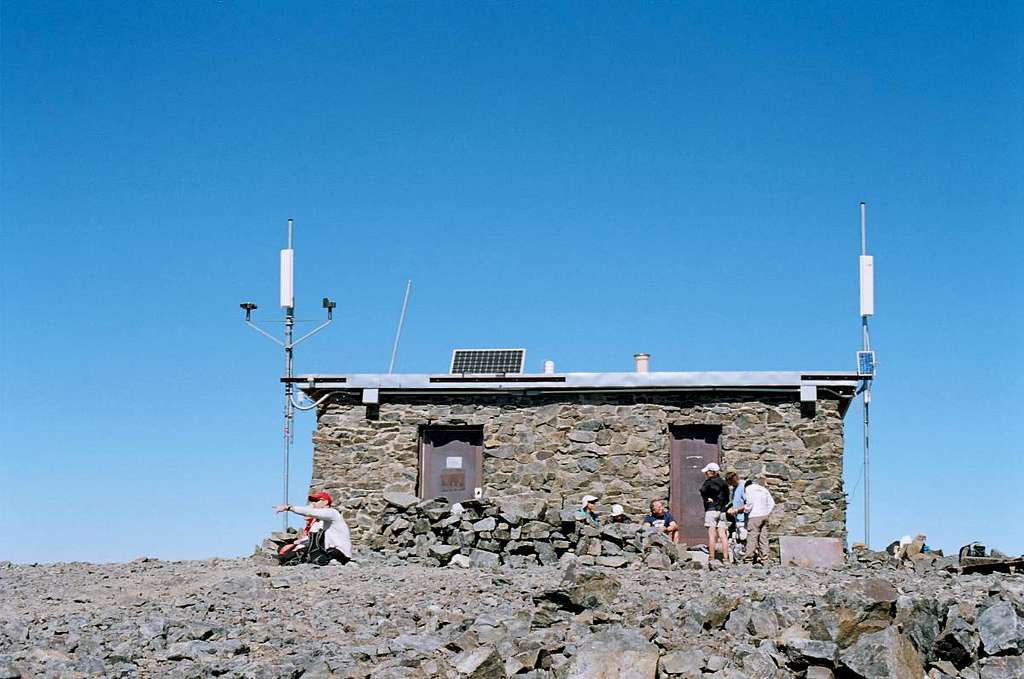 White Mountain Peak summit hut