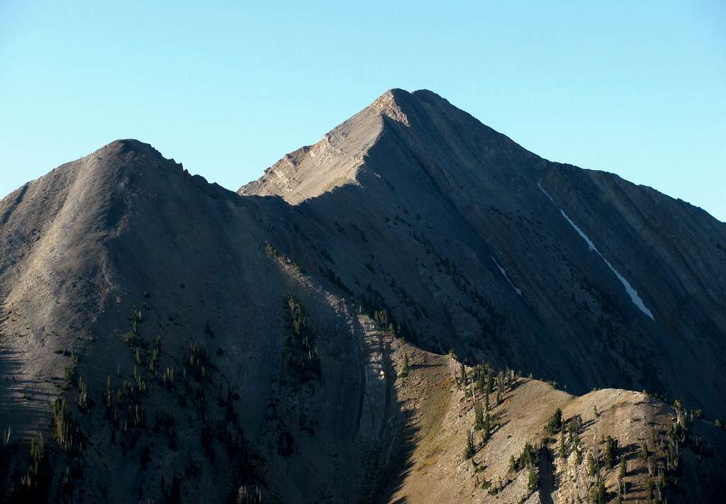 Mount Nebo from North Peak ridge