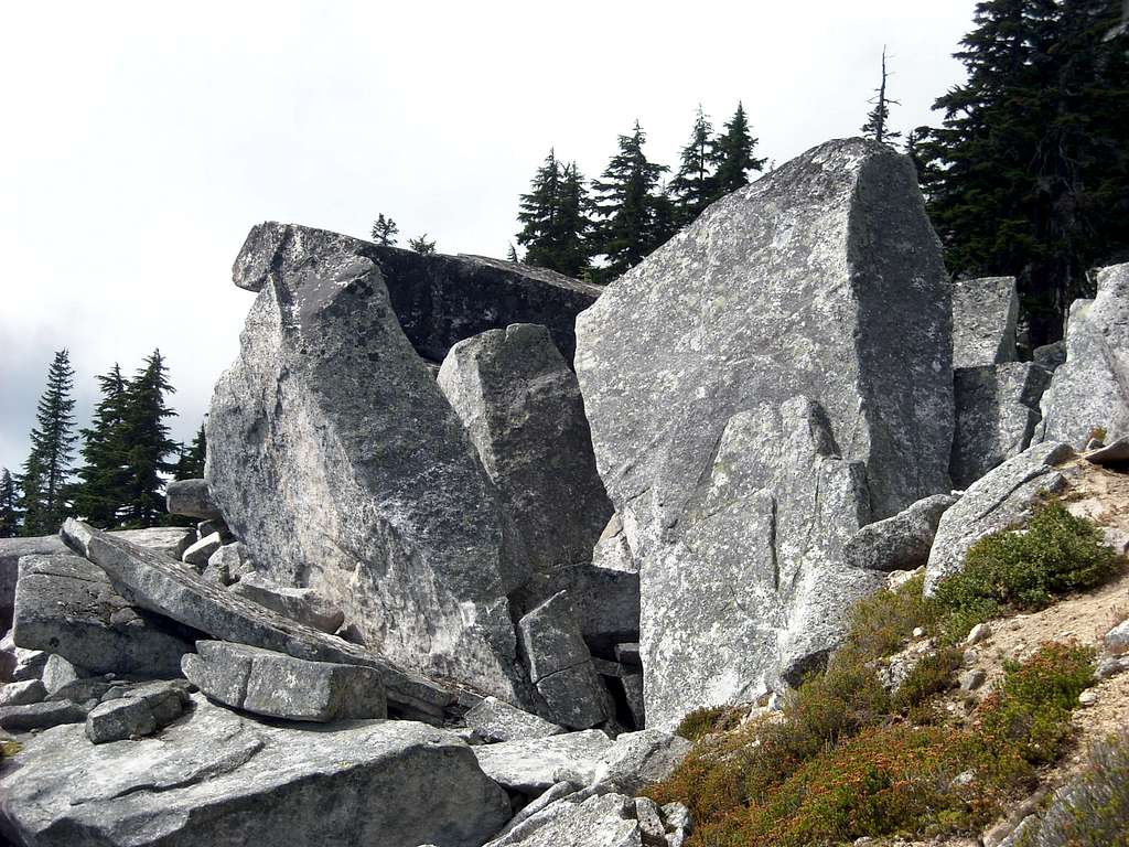 More boulders