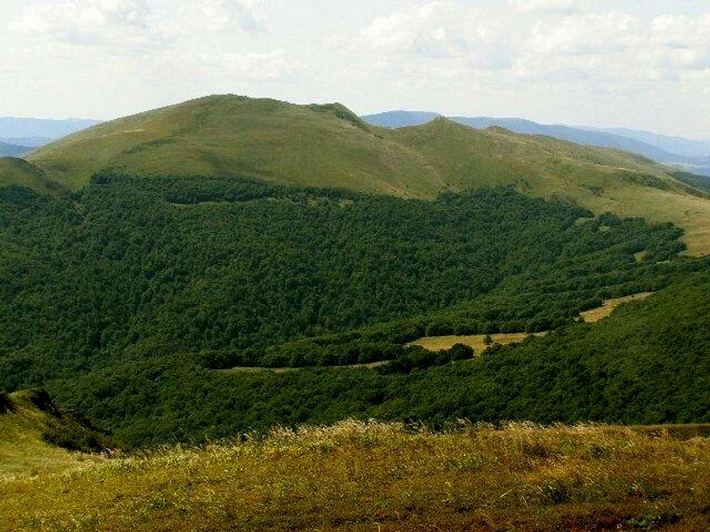 Mount Tarnica and Mount Szeroki Wierch