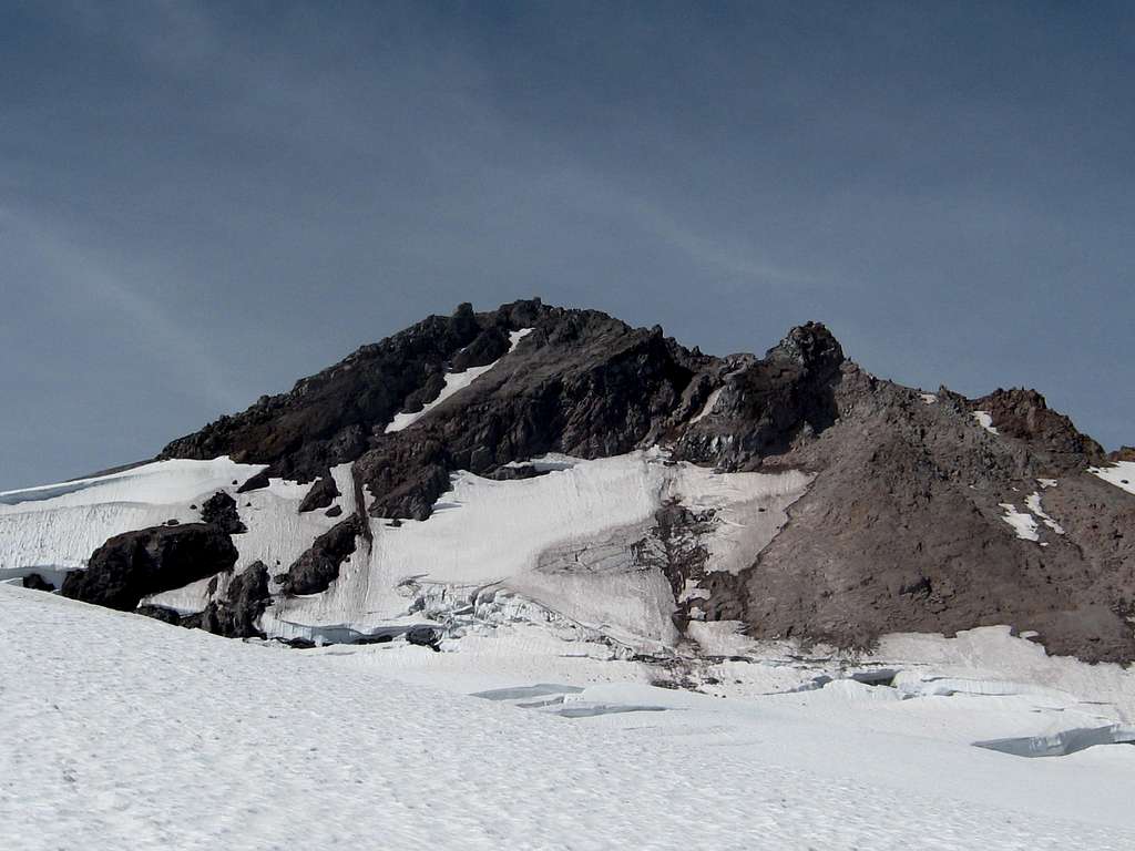 Glacier Peak up close from the Cool Glacier