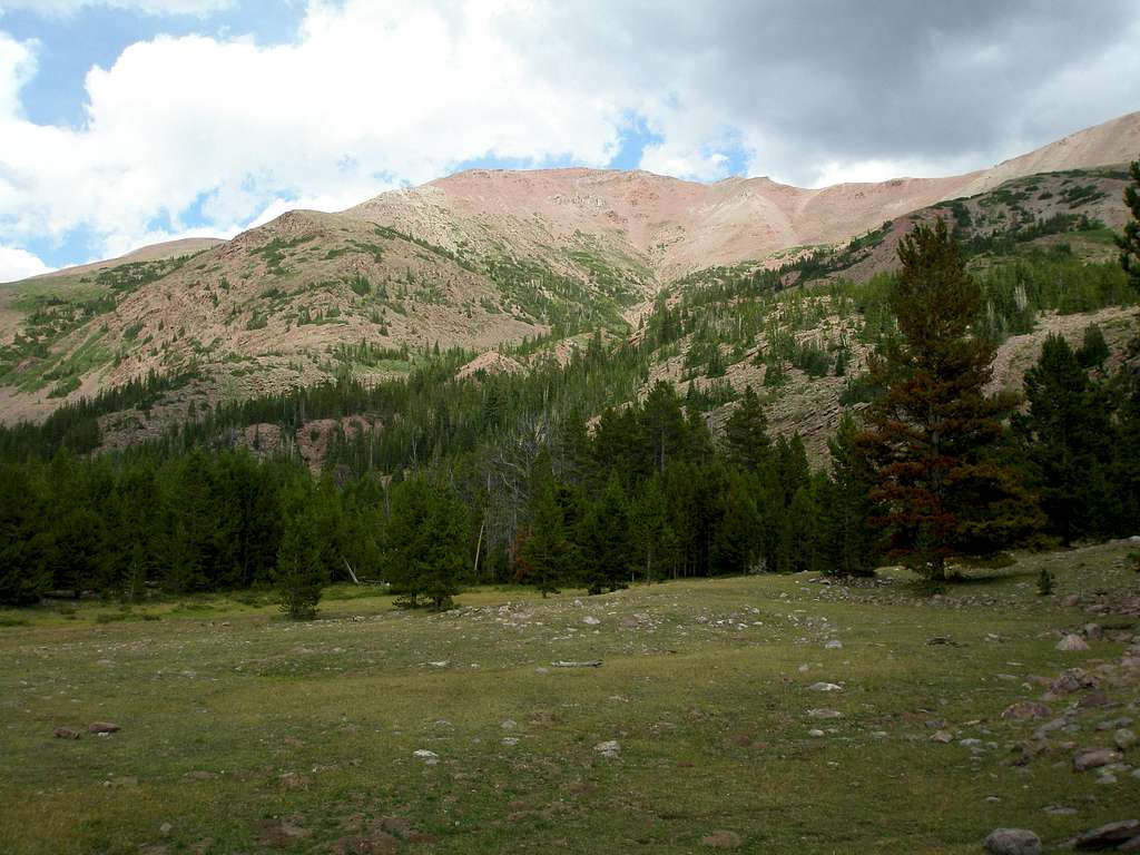West ridge of Moose Peak