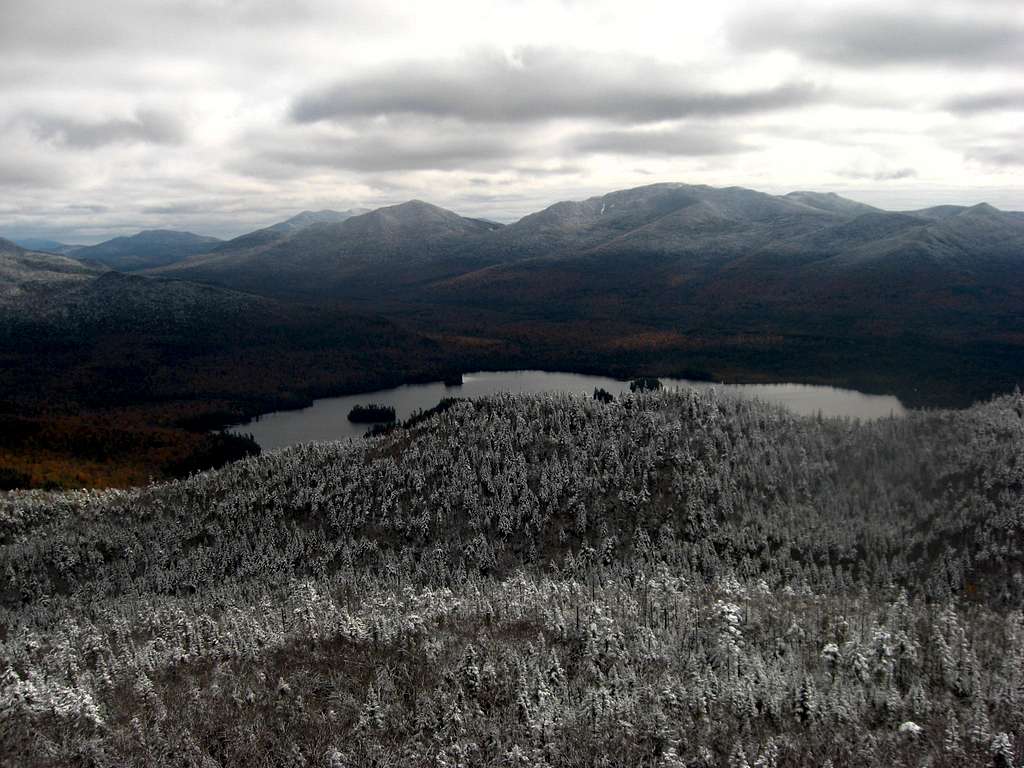 View from the summit in october