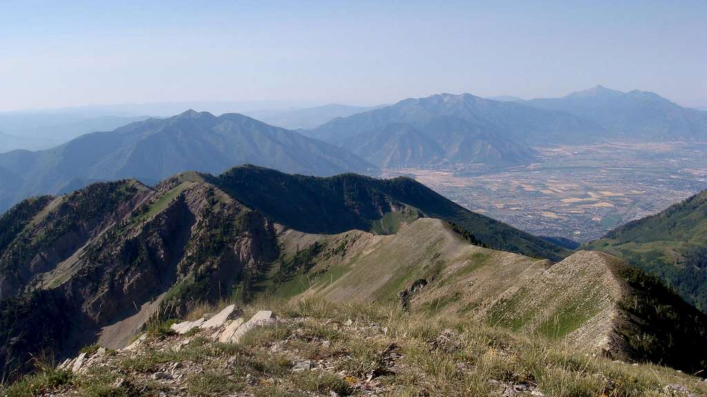 Corral Mountain from Provo Peak